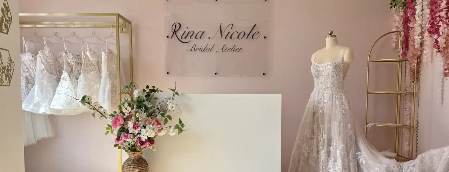 Rina's Bridal Boutique interior photo