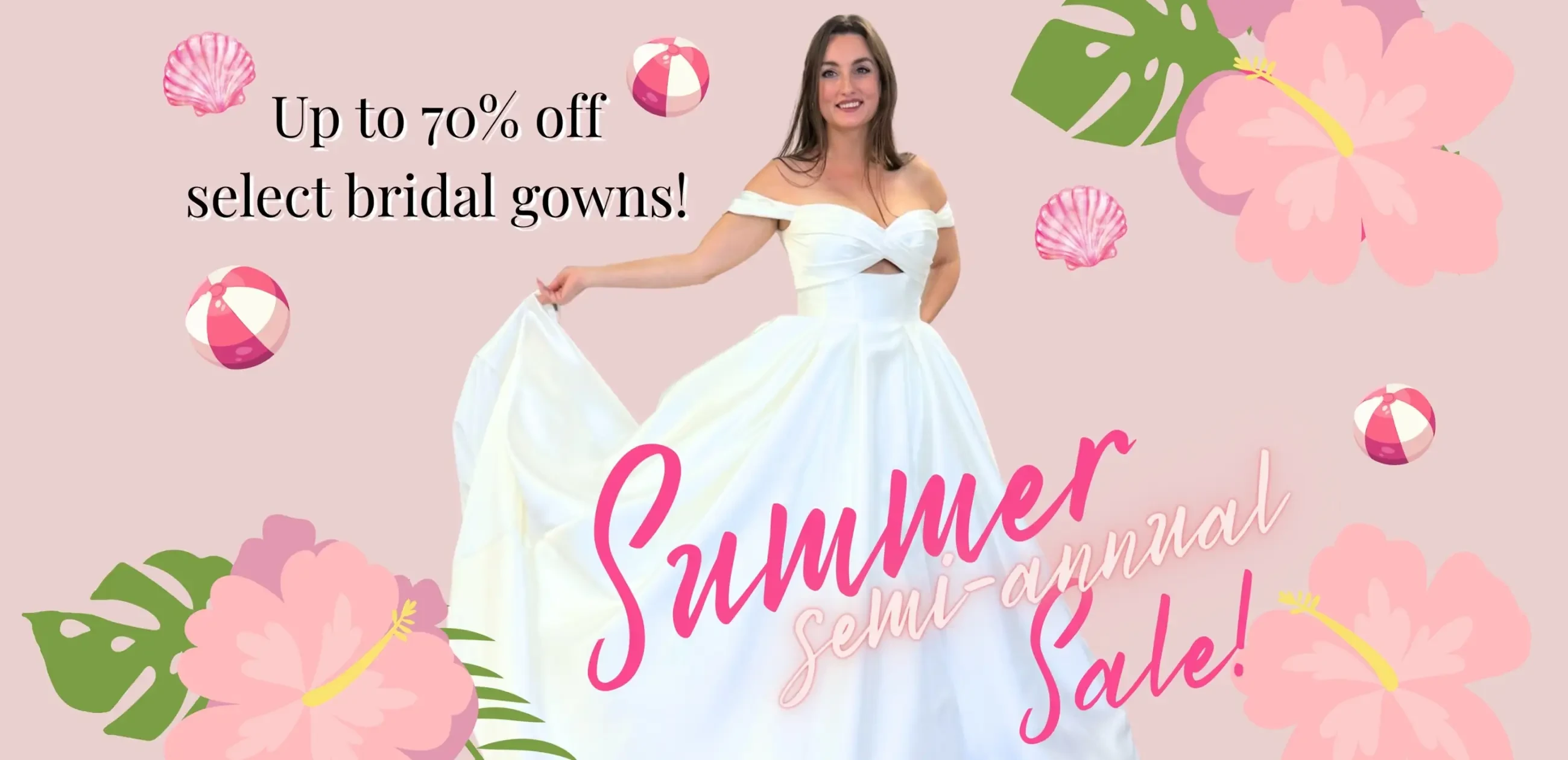 Summer Semi-annual Sale Desktop Banner
