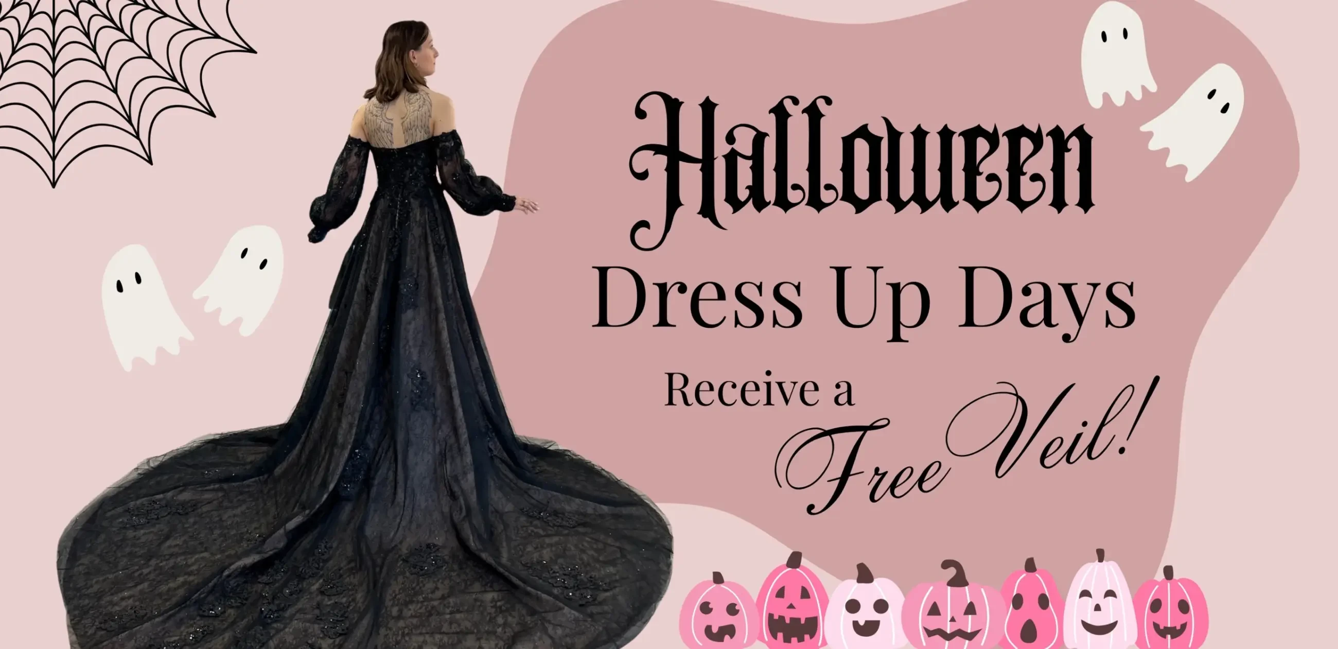 Halloween Dress Up Days Desktop Banner