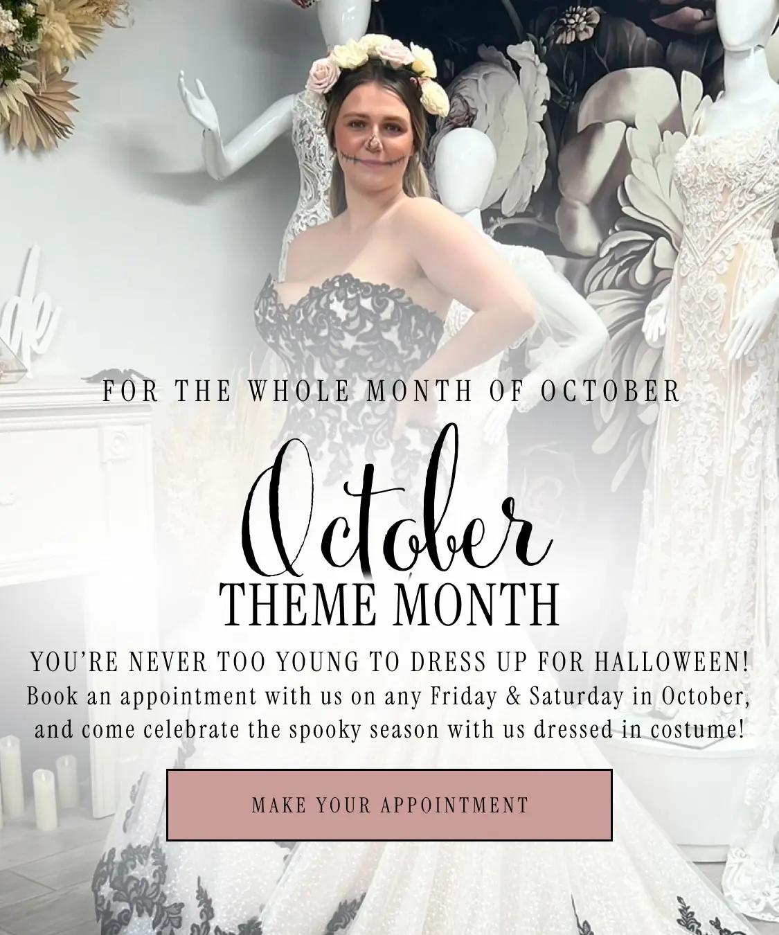 October Theme Month Banner Mobile